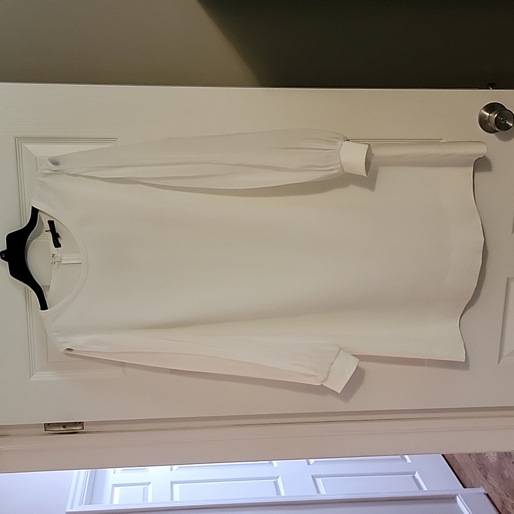 Size XL white Abbey Glass dress